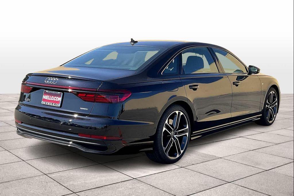 new 2025 Audi A8 car, priced at $93,345