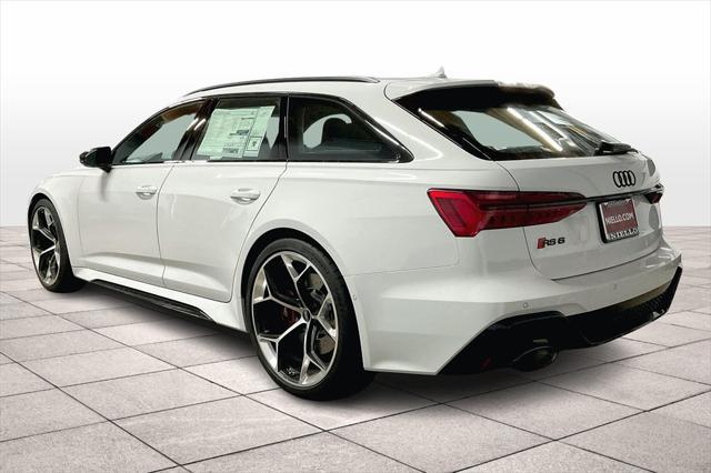 new 2025 Audi RS 6 Avant car, priced at $142,890