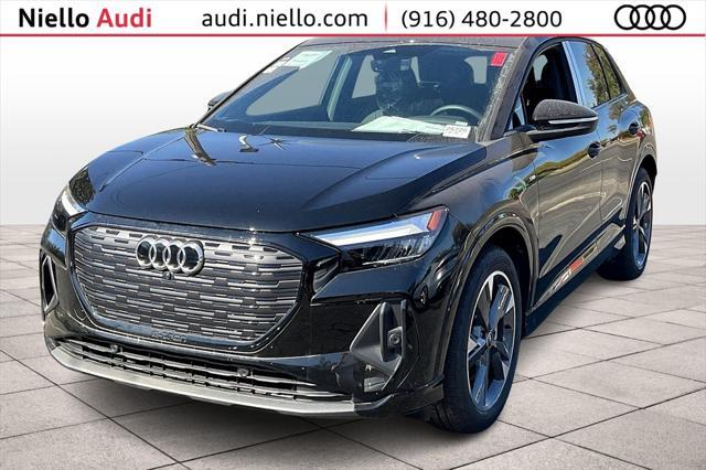 new 2024 Audi Q4 e-tron car, priced at $56,605