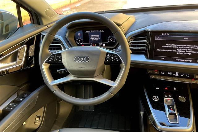 new 2024 Audi Q4 e-tron car, priced at $51,005