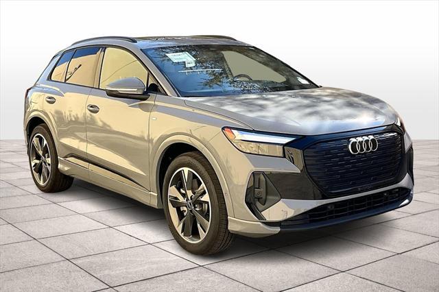 new 2024 Audi Q4 e-tron car, priced at $57,795