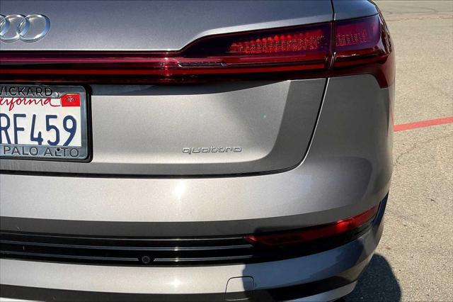 used 2023 Audi e-tron car, priced at $36,997