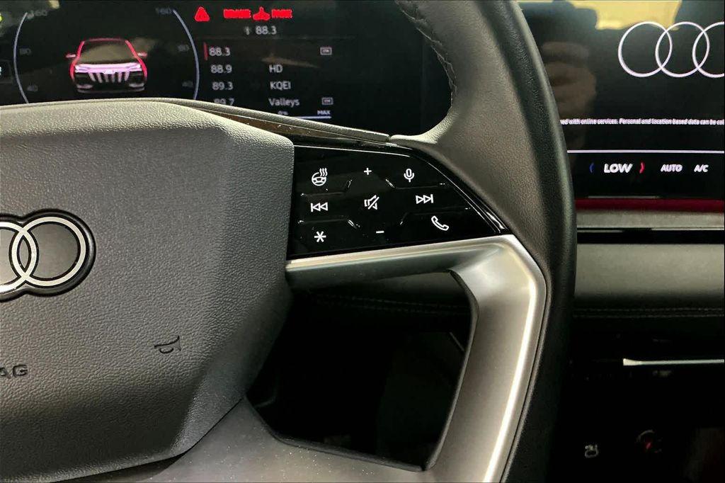 used 2025 Audi Q6 e-tron car, priced at $49,150