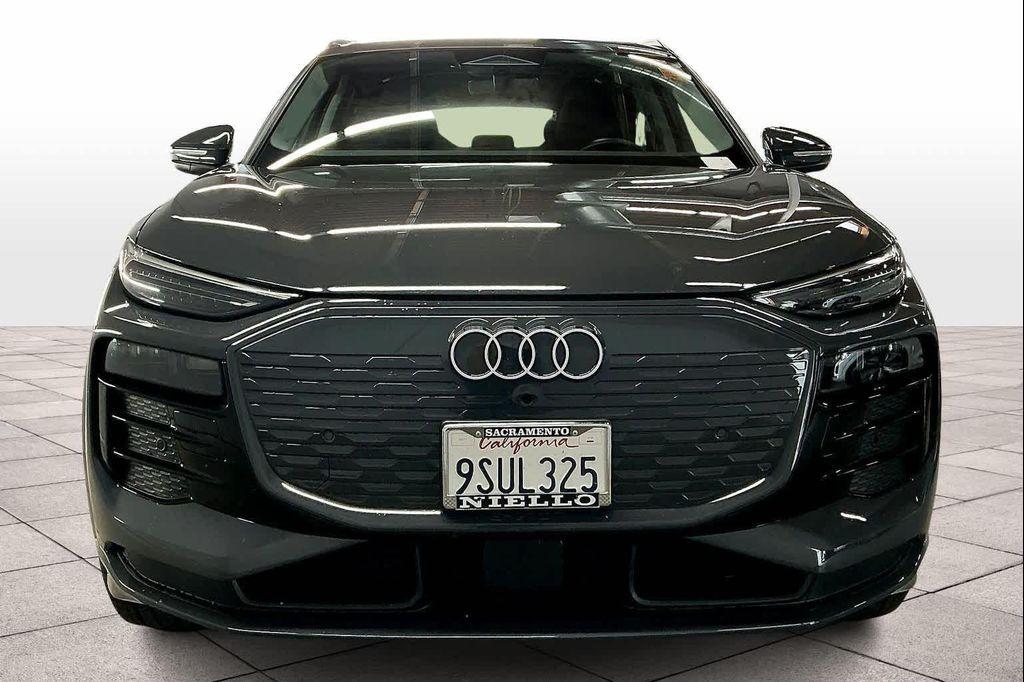 used 2025 Audi Q6 e-tron car, priced at $49,150