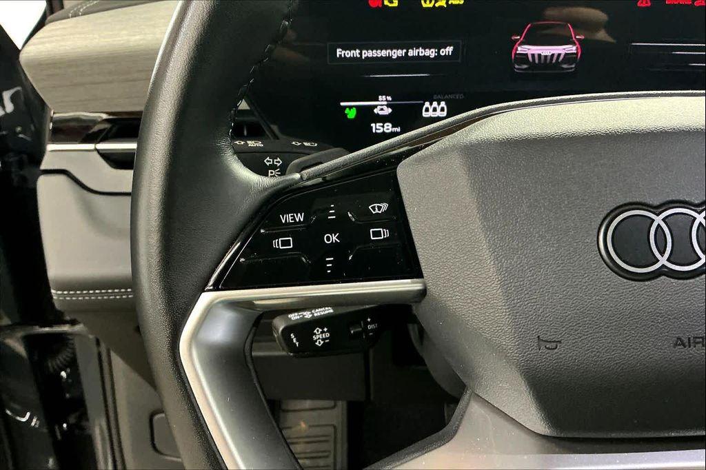 used 2025 Audi Q6 e-tron car, priced at $49,150