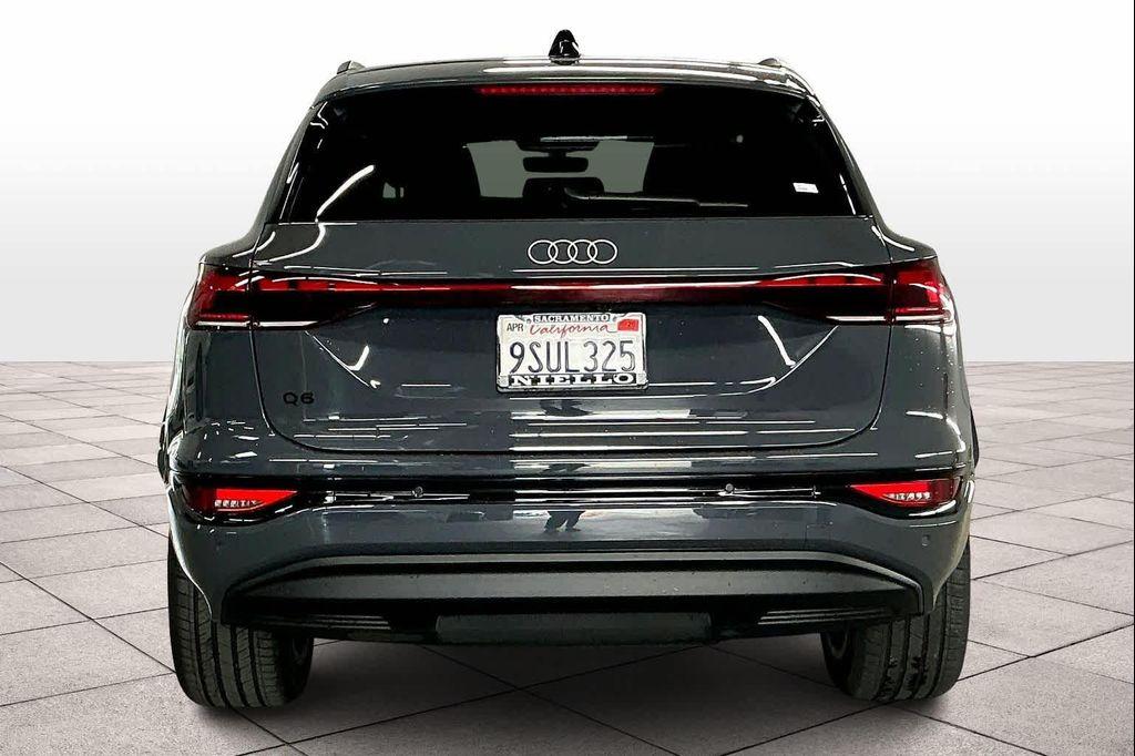 used 2025 Audi Q6 e-tron car, priced at $49,150