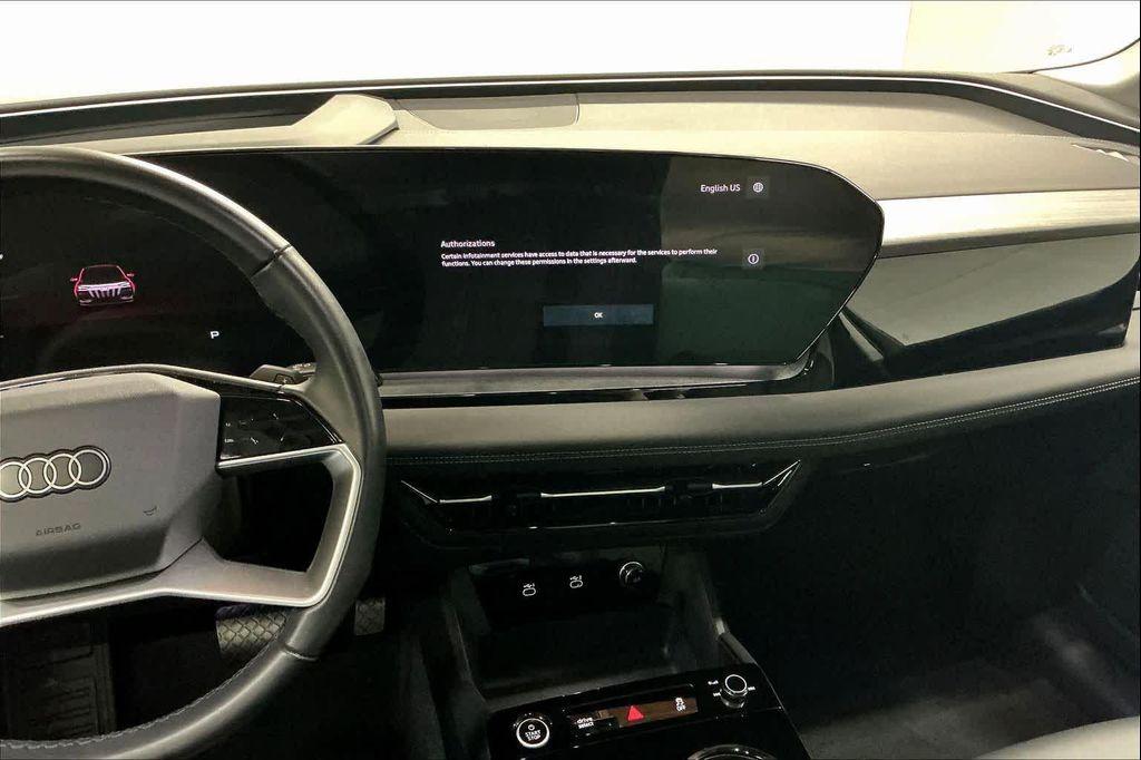 used 2025 Audi Q6 e-tron car, priced at $49,150