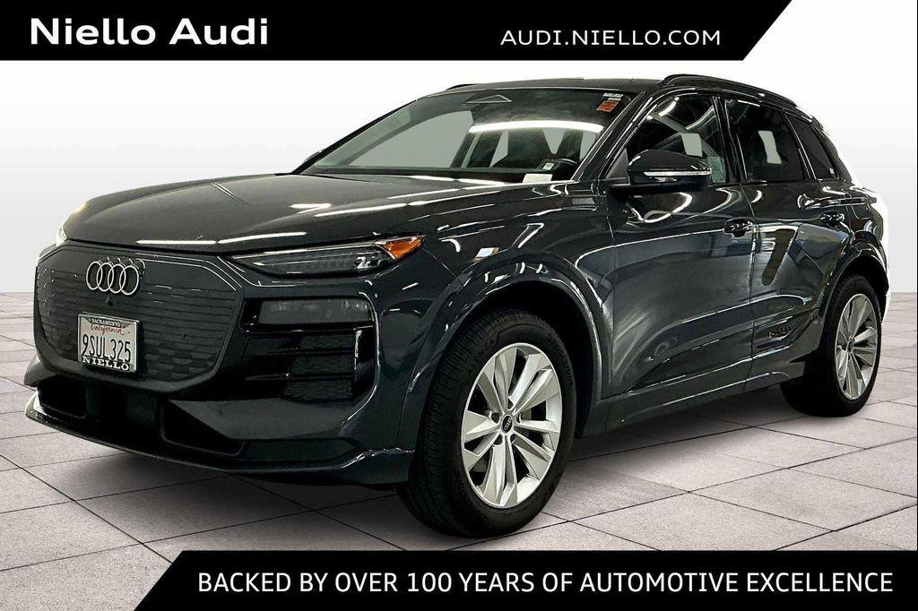 used 2025 Audi Q6 e-tron car, priced at $49,150