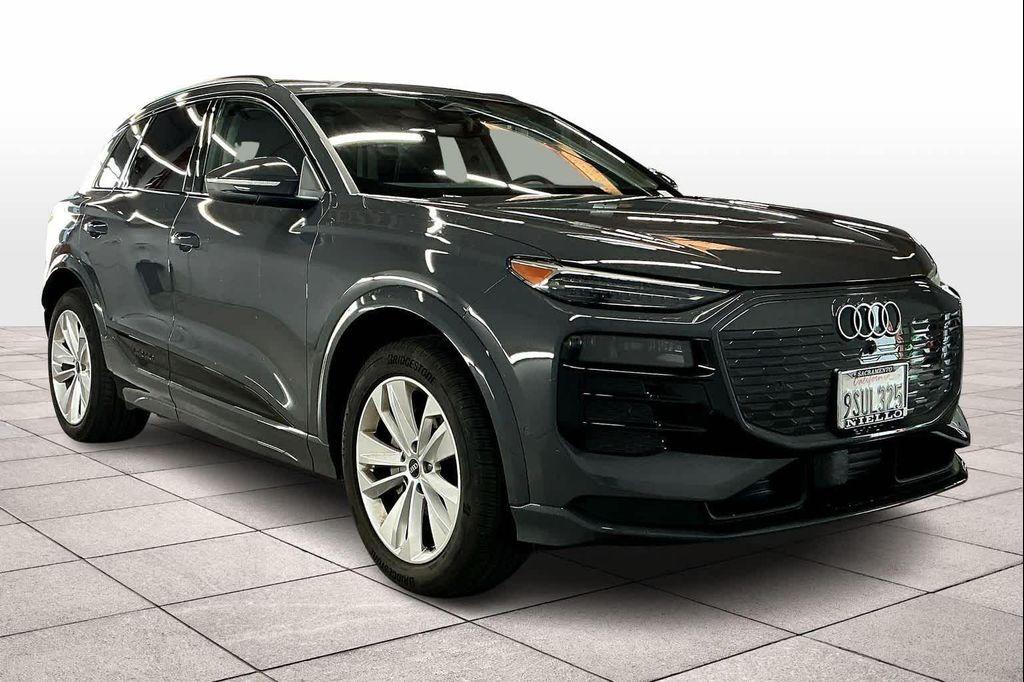 used 2025 Audi Q6 e-tron car, priced at $49,150