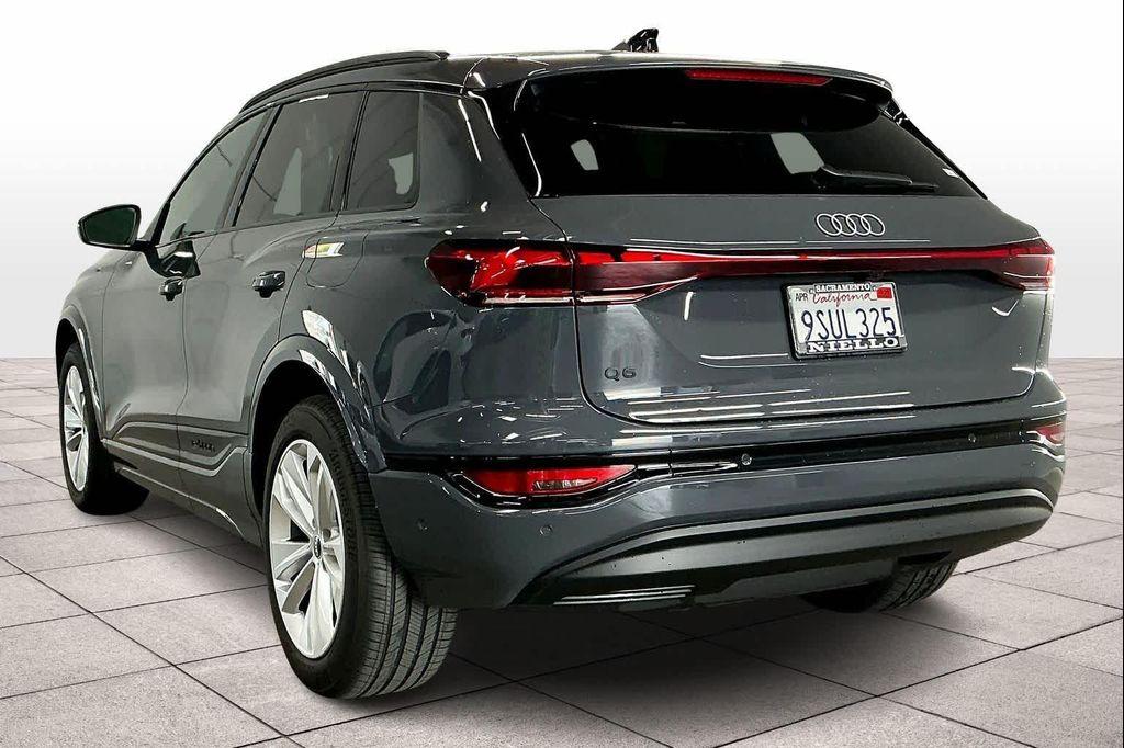 used 2025 Audi Q6 e-tron car, priced at $49,150