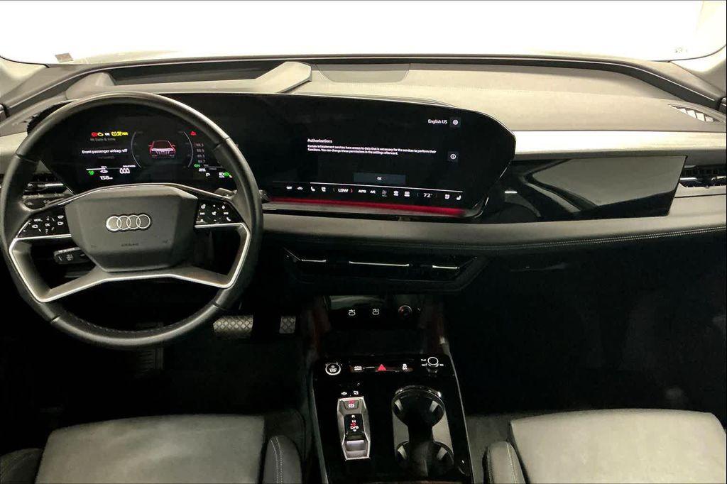 used 2025 Audi Q6 e-tron car, priced at $49,150