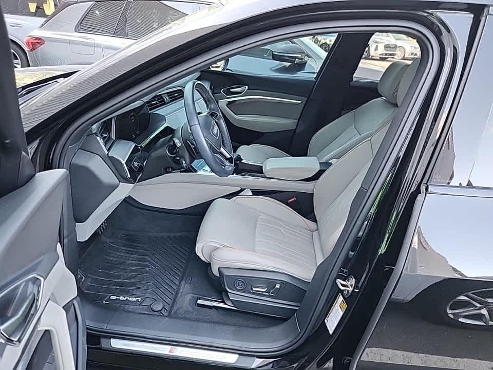 used 2024 Audi Q8 e-tron car, priced at $50,275