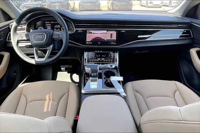 new 2025 Audi Q8 car, priced at $85,840