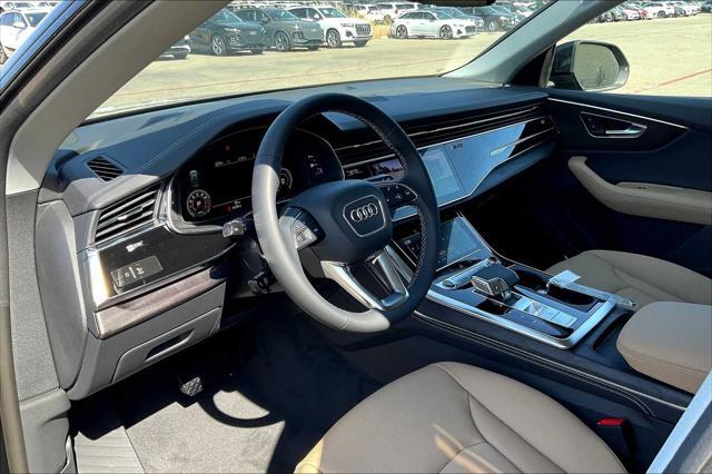 new 2025 Audi Q8 car, priced at $85,840