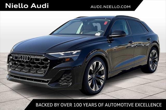 new 2025 Audi Q8 car, priced at $85,840