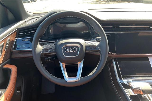 new 2025 Audi Q8 car, priced at $88,340