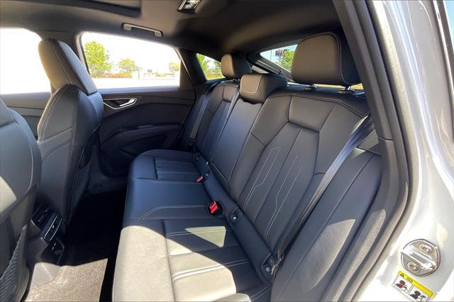 new 2025 Audi Q4 e-tron Sportback car, priced at $68,665
