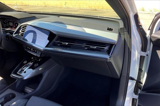 new 2025 Audi Q4 e-tron Sportback car, priced at $68,665