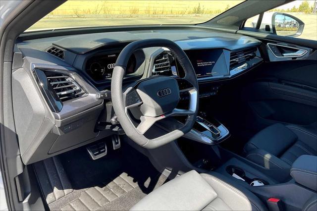 new 2025 Audi Q4 e-tron Sportback car, priced at $68,665