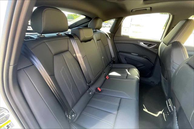 new 2025 Audi Q4 e-tron Sportback car, priced at $68,665