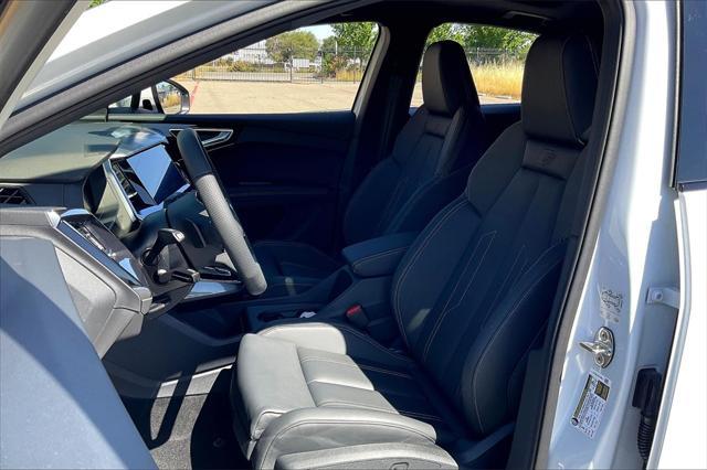 new 2025 Audi Q4 e-tron Sportback car, priced at $68,665