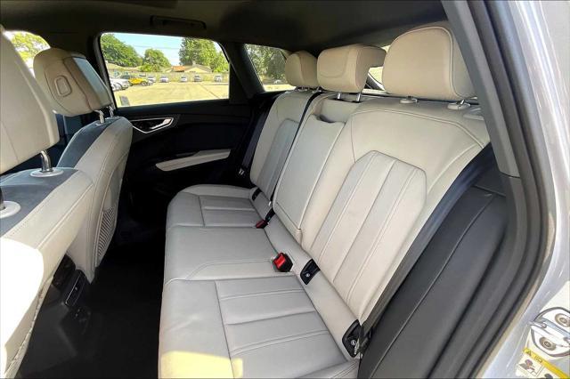 new 2025 Audi Q4 e-tron car, priced at $51,915