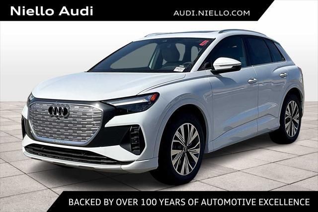 new 2025 Audi Q4 e-tron car, priced at $51,915