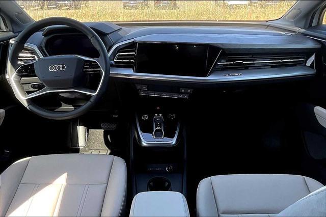 new 2025 Audi Q4 e-tron car, priced at $51,915