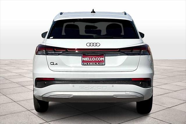 new 2025 Audi Q4 e-tron car, priced at $51,915