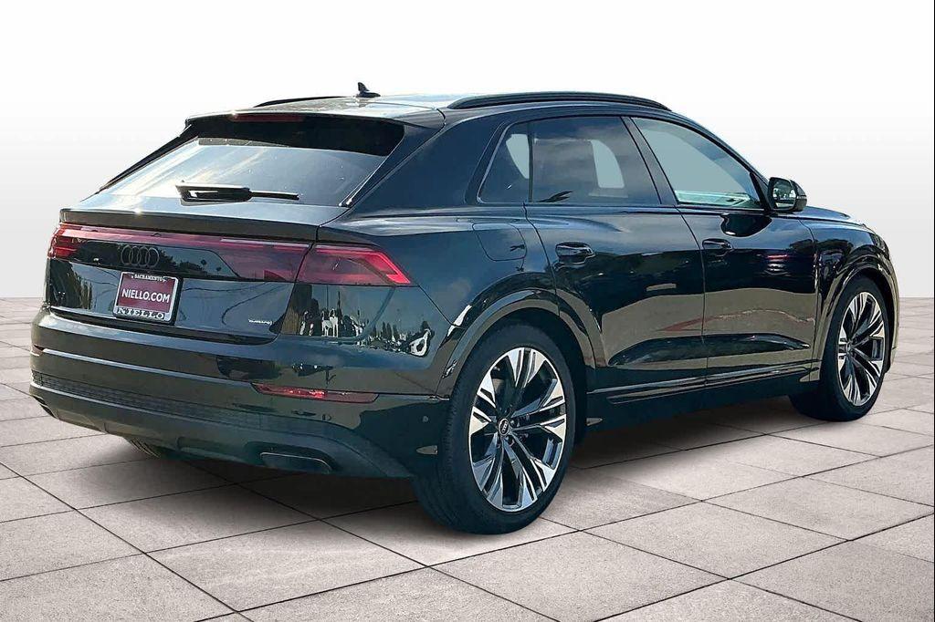 new 2025 Audi Q8 car, priced at $91,505
