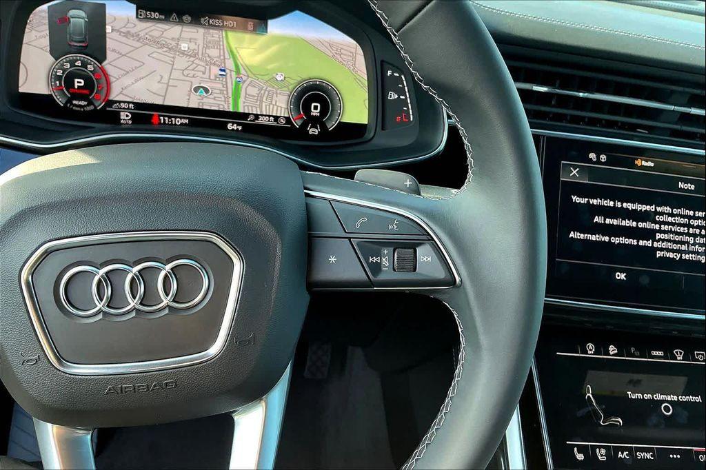 new 2025 Audi Q8 car, priced at $91,505