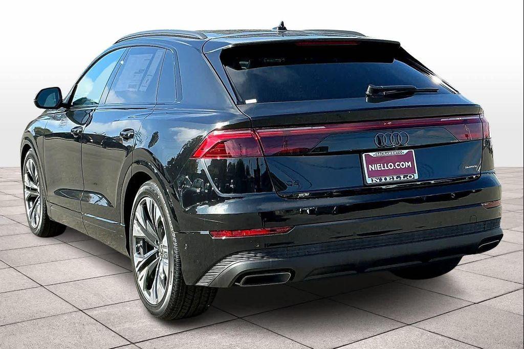 new 2025 Audi Q8 car, priced at $91,505