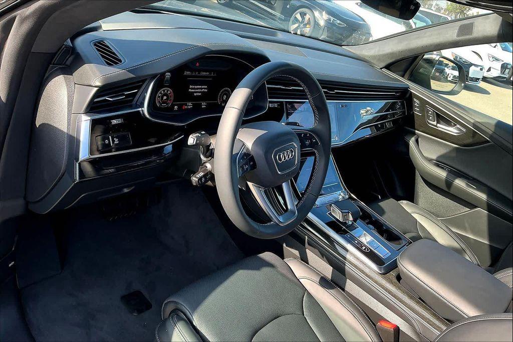 new 2025 Audi Q8 car, priced at $91,505