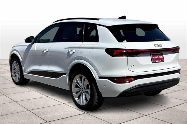 new 2025 Audi Q6 e-tron car, priced at $72,125