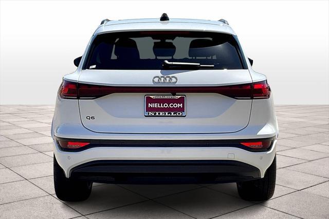 new 2025 Audi Q6 e-tron car, priced at $72,450