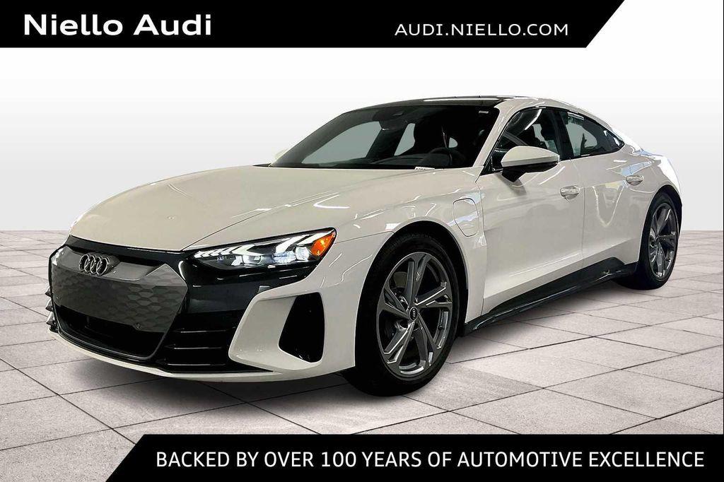 used 2022 Audi e-tron GT car, priced at $48,054