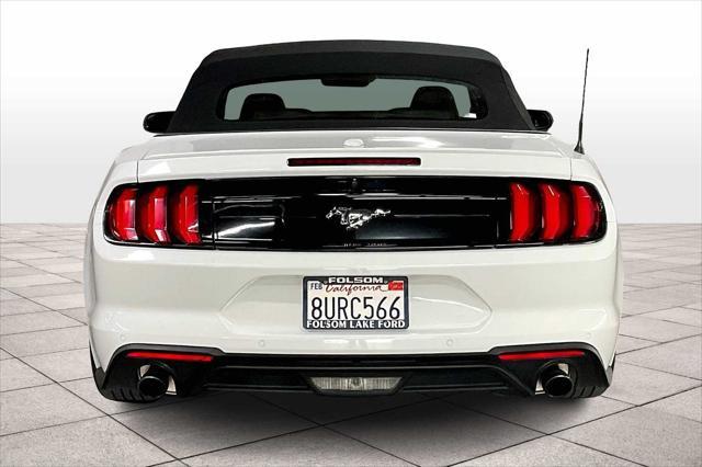 used 2021 Ford Mustang car, priced at $21,015