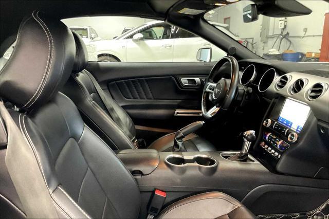 used 2021 Ford Mustang car, priced at $21,015
