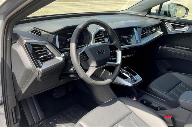 new 2025 Audi Q4 e-tron car, priced at $53,495