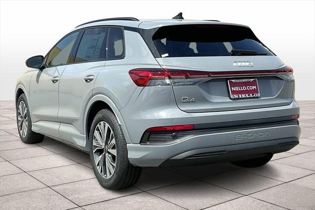 new 2025 Audi Q4 e-tron car, priced at $53,495
