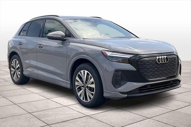 new 2025 Audi Q4 e-tron car, priced at $53,495