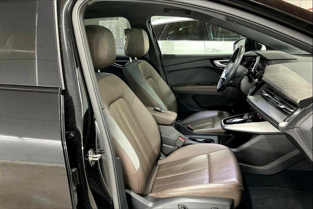 used 2023 Audi Q4 e-tron car, priced at $25,995