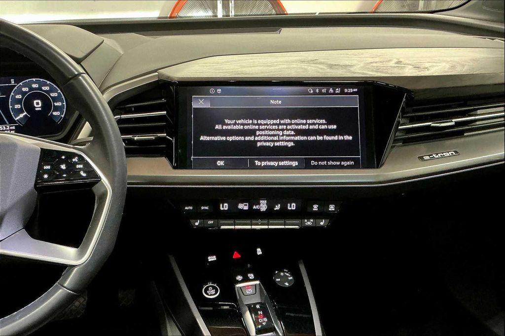 used 2023 Audi Q4 e-tron car, priced at $25,995
