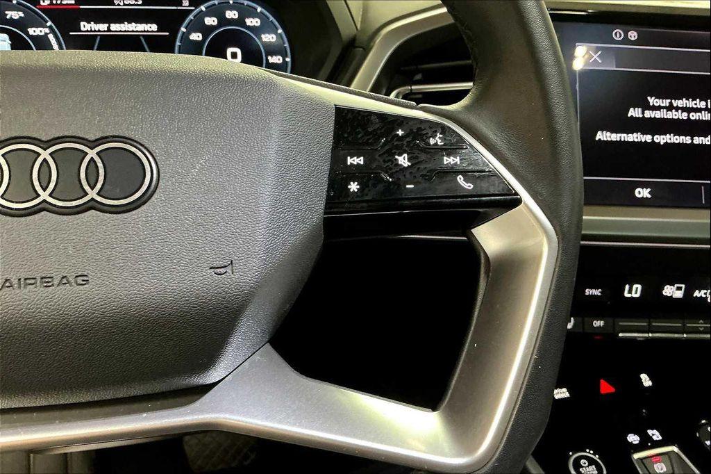 used 2023 Audi Q4 e-tron car, priced at $25,995