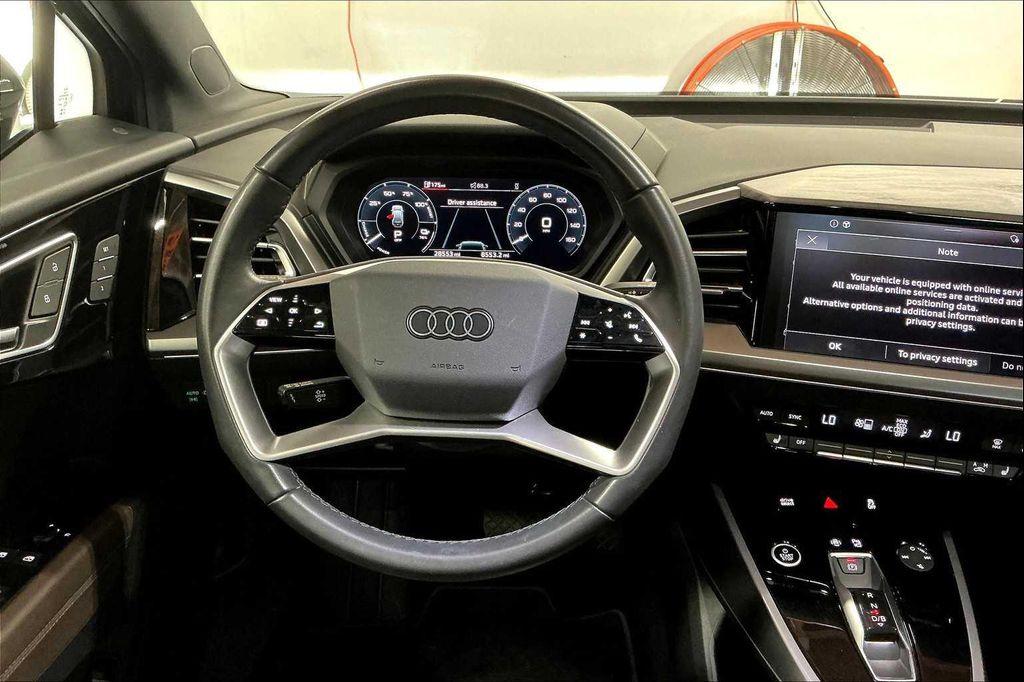 used 2023 Audi Q4 e-tron car, priced at $25,995