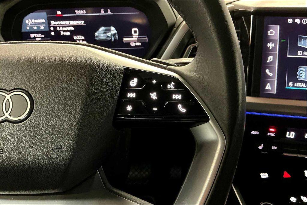 used 2023 Audi Q4 e-tron car, priced at $25,645