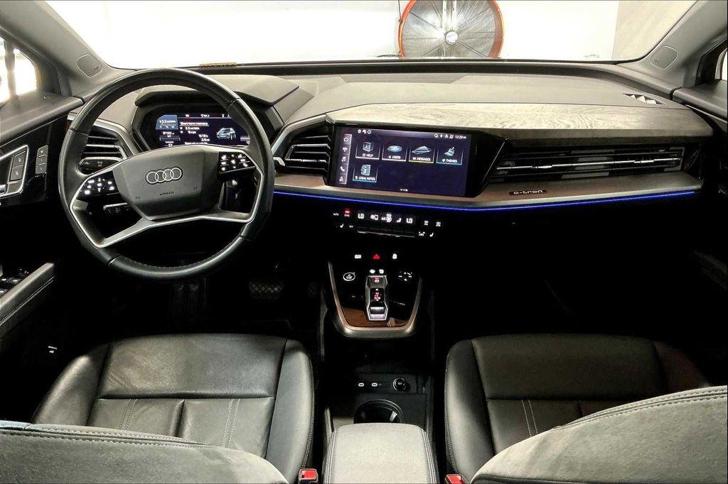 used 2023 Audi Q4 e-tron car, priced at $25,645