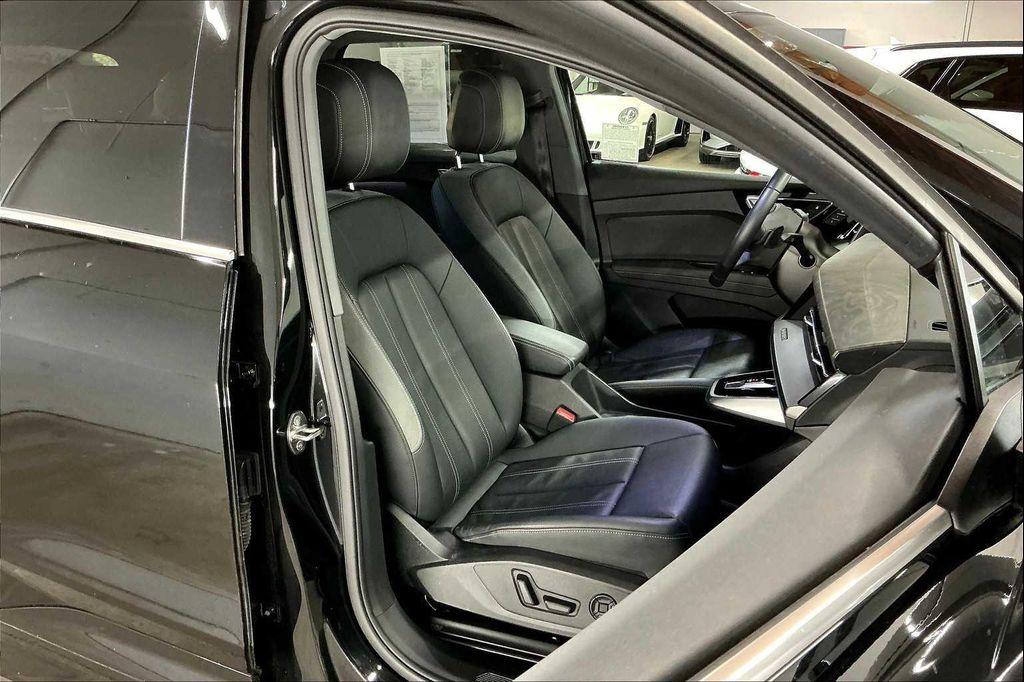 used 2023 Audi Q4 e-tron car, priced at $25,645