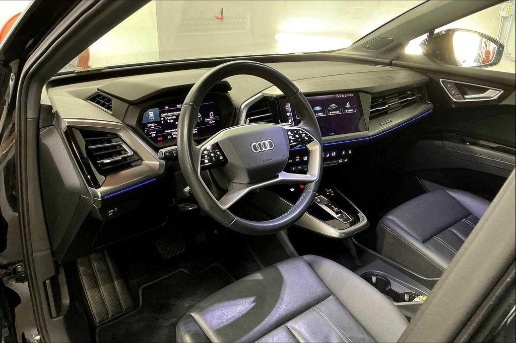 used 2023 Audi Q4 e-tron car, priced at $25,645