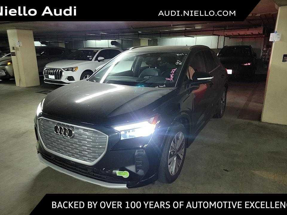 used 2023 Audi Q4 e-tron car, priced at $24,889